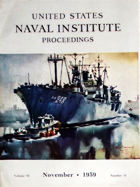 U S Naval Institute Proceedings November At Wolfgang S