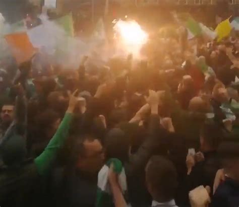 Video Celtic Fans Take To Streets To Celebrate Title Win Champions 67