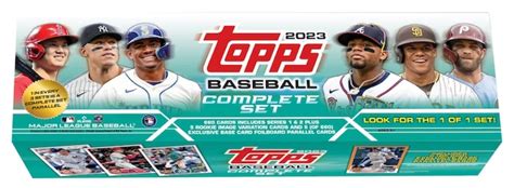 Topps Baseball Complete Sets Checklist Factory Exclusives