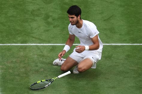 Carlos Alcaraz Beats Novak Djokovic In Five Sets For His First Wimbledon Title The Hindu