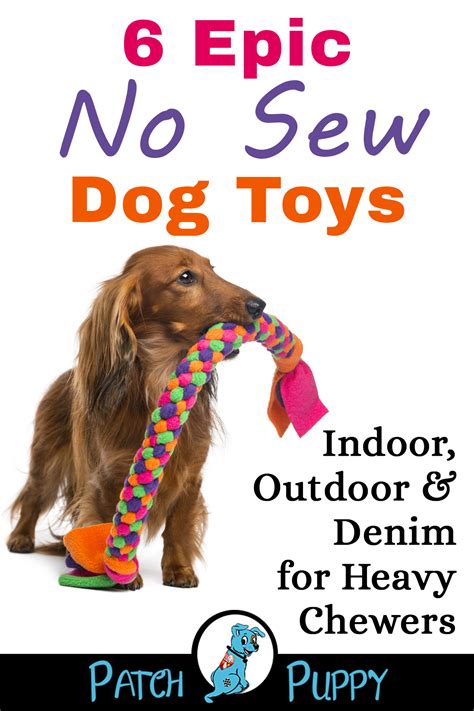 6 Epic No Sew Dog Toys Indoor Outdoor And Denim For Heavy Chewers