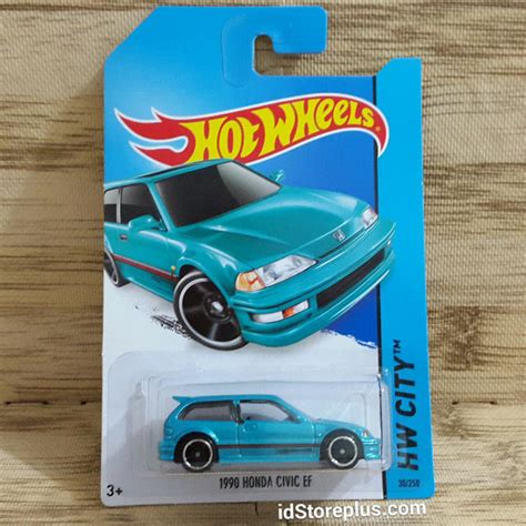 Hot Wheels Honda Civic Ef Blue Hw City Hot Wheels Plaza