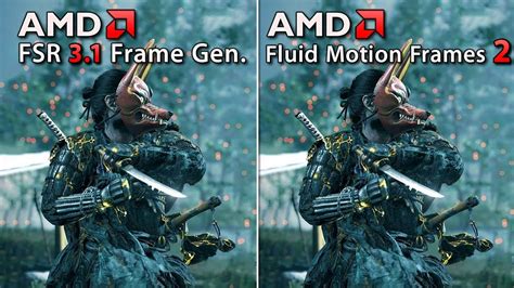 AFMF 2 Vs FSR 3 1 Frame Gen AMD Fluid Motion Frames 2 Comparison