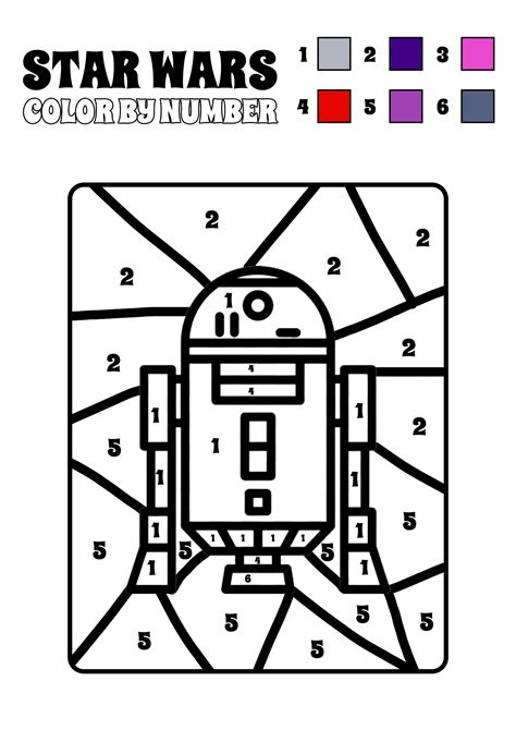 Star Wars Math Worksheets Printable Sketch Coloring Page