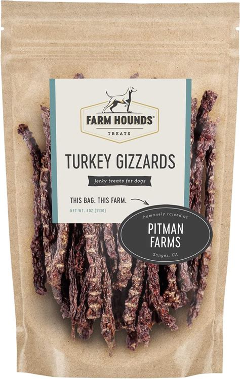 Farm Hounds Palitos De Gizzard De Pavo De Alta Calidad 100 Naturales