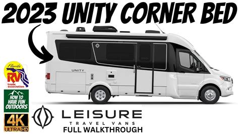 New Unity Corner Bed Class C Rv Walkthrough Leisure Travel Vans