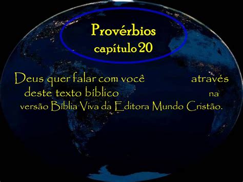 Prov Rbios Cap Tulo Deus Quer Falar Voc Atrav S Deste Texto