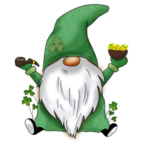 St Patricks Day Gnomes Clipart Png Images St Patricks Day Green