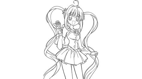 Dibujo De Mermaid Melody Pichi Pichi Pitch Para Colorear Y Pintar 16589