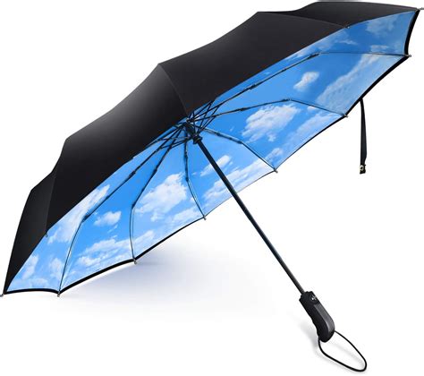 Amazon Travel Umbrella Umbrella Windproof Double Canopy Vented