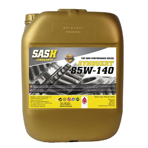 SYNQUERT 85W 140 Aceites Lubricantes Sash