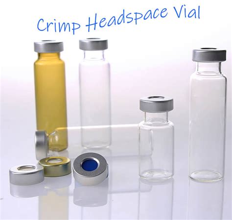 Ml Mm Crimp Top Headspace Vials Aijiren Vials For Hplc Gc