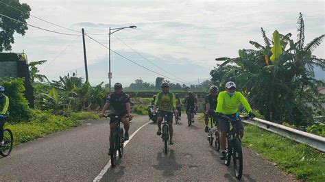 Kodim Majalengka Gelar Goes Bareng Jaga Kebugaran Tubuh Di Saat