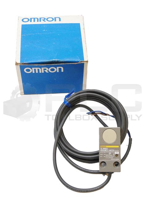 NEW OMRON TL W5E1 PROXIMITY SWITCH 12 24VDC 2M PLC Toolbox Supply