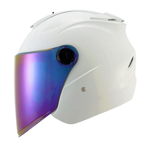 HNJ A4 004 Motorcycle Helmets Half Face Motor Helmet Tinted Visor