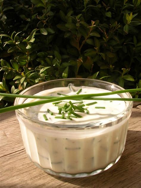 Sauce Au Fromage Blanc Et Ciboulette Kitchencook