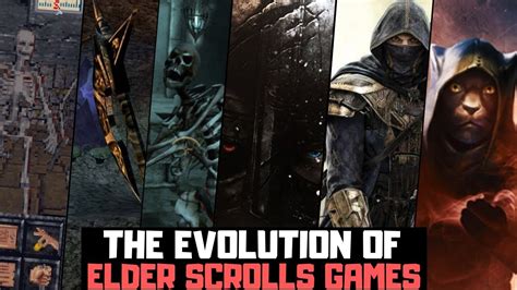 The Evolution Of Elder Scrolls Games Youtube