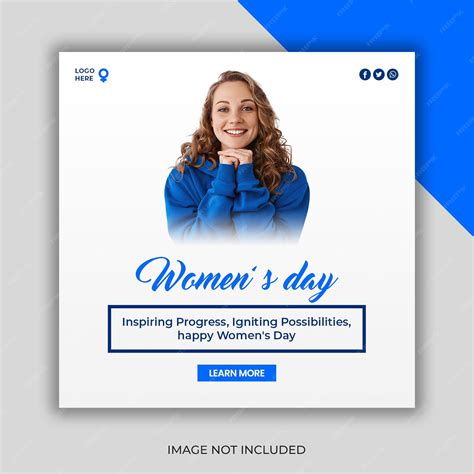 Premium Psd Happy Womens Day Social Media Post Design Or Instagram