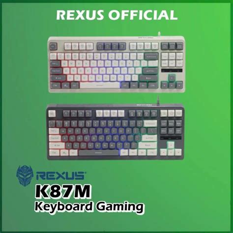 Promo Produk Ori Rexus K M Keyboard Gaming Battlefire Tkl Wired