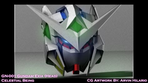 Gn 001 Gundam Exiahead By Gundammeister12 On Deviantart