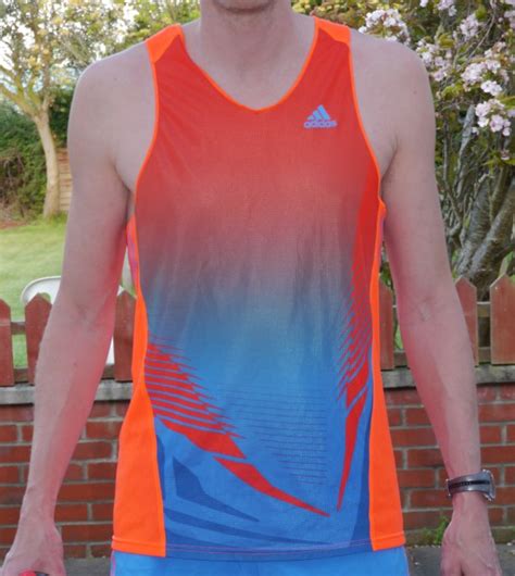 Adidas Adizero Singlet Review Mens Running Vest Gearselected