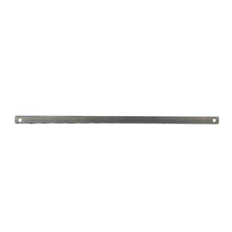 Lenox 6 In Bi Metal Fine Finish Cut Hacksaw Blade Individual In The