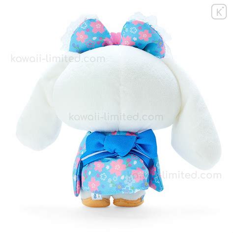 Japan Sanrio Plush Toy Cinnamoroll Sakura Kimono Kawaii Limited