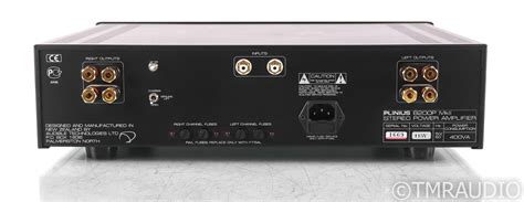 Plinius 8200p Mkii Stereo Power Amplifier 8200 P Mk 2 Black Sold