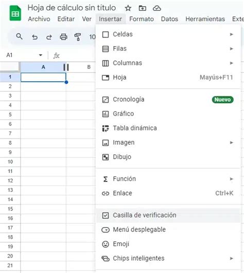 Curso de Google Sheets Dominando las Hojas de Cálculo Casillas de