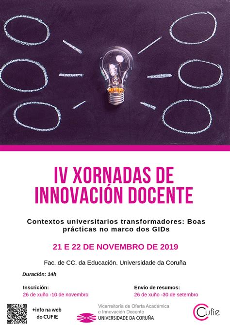 Iv Xornadas De Innovación Docente Da Udc