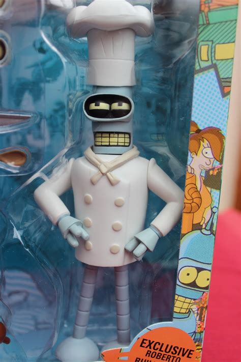 Future Figures Futurama Chef Bender Toynami Series 8 Figure