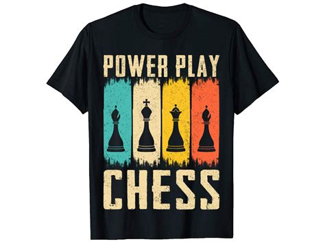 Power Play Chess T Shirt Graphic By Podxdesigner Creative Fabrica