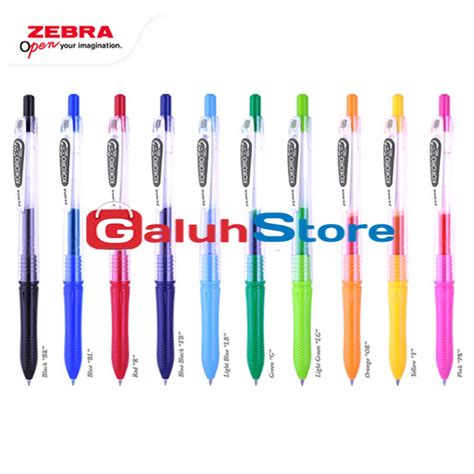 Jual Zebra Kokoro Pulpen Gel Colours 0 5mm Shopee Indonesia