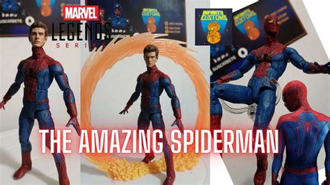 Custom Figure Spiderman The Amazing Spiderman Marvel Legends