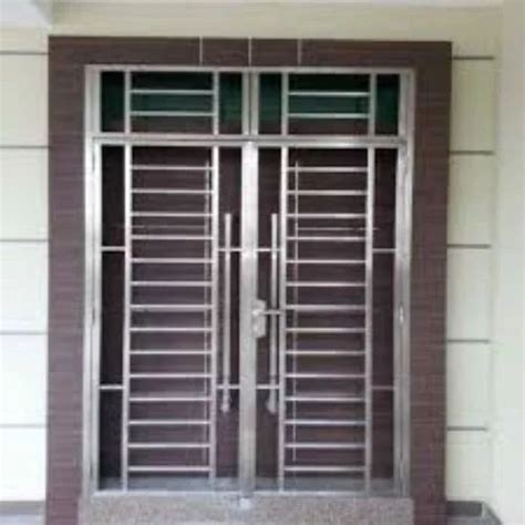 Stainless Steel SS Door Grill For Home At Rs 1550 Sq Ft In Gurugram