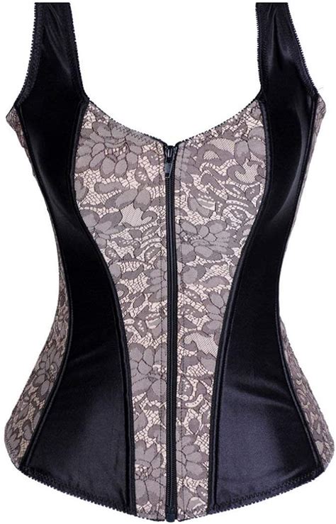 Nvfshreu Damen Neckholder Corsage Korsett Corset Vollbrust Shaper Body