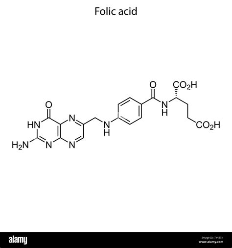 Cido F Lico Estructura Qu Mica Im Genes De Stock En Blanco Y Negro Alamy