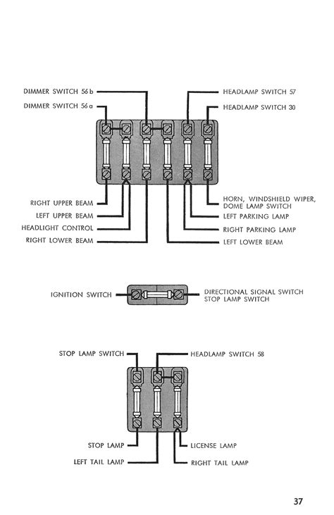 Headlight Dimmer Switch Wiring Diagram