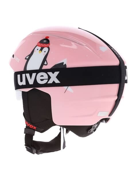 Uvex Viti Set Ob Helmen Kinderen Pink Penguin Roze Skiwebshop