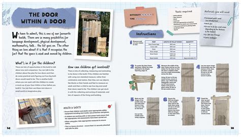 Creating Spaces to Play Outdoors: 36 fun step-by-step DIY projects