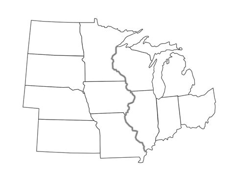 Midwest States Diagram Quizlet