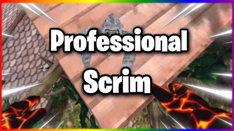 What Professional Scrims Are Like Gorilla Tag Vr YouTube