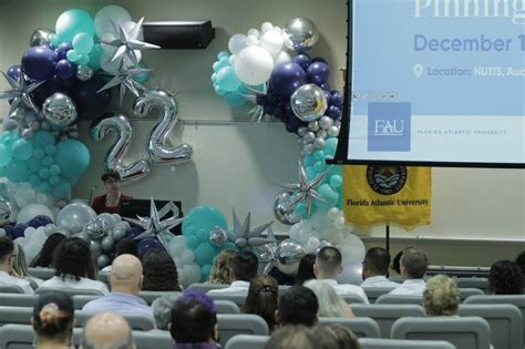 Fall 2022 Pinning Ceremony Florida Atlantic University Christine E