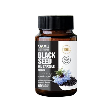 Suplement diety Olej z nasion czarnuszki w kapsułkach Black Seed Oil