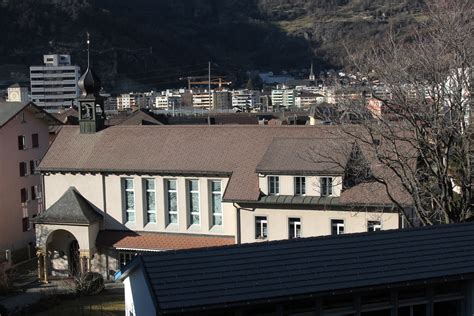 Kirche Brig Gotteshaus Reformiert Ursprung Spital Baua Flickr