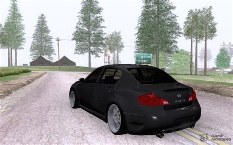 Infiniti G Sedan For Gta San Andreas