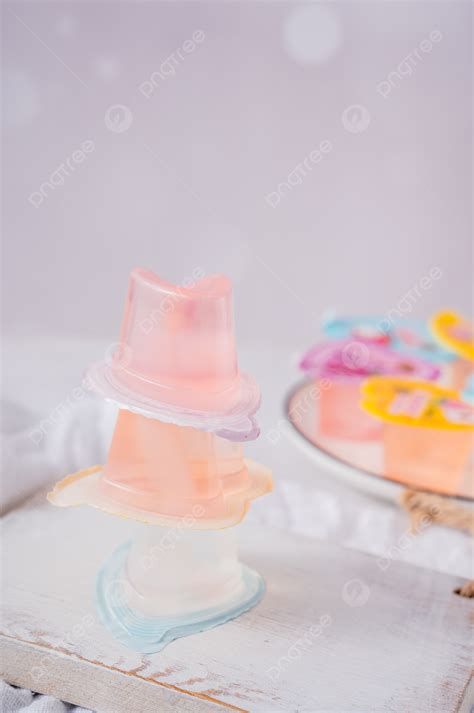 Color Fresh Dessert Jelly Food Photography Map With Picture Background