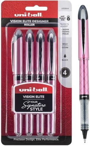 Uni Ball Vision Elite Designer Series Rollerball Pens Bold Point