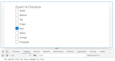 SharePoint Framework Handling Multiple Checkbox Selections In Fluent