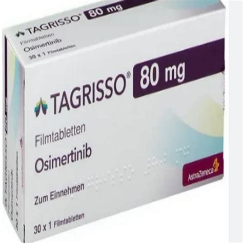 Tagrisso Osimertinib 80 Mg At Rs 240000 Box Anti Cancer Tablet In